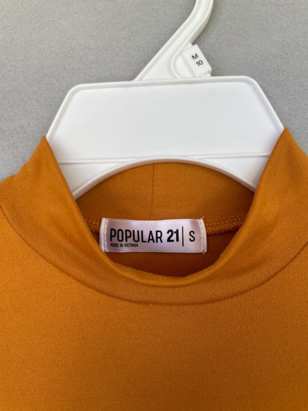 POPULAR 21 MIDI MOCK NECK DRESS - SIZE S - Picture 6 of 8